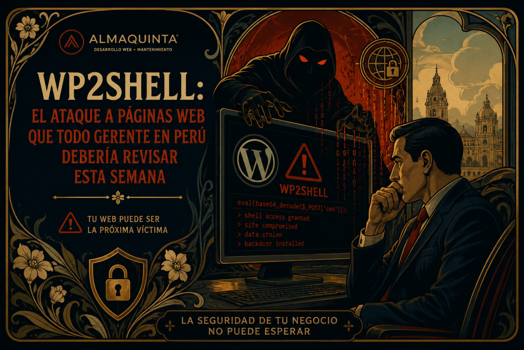 WP2Shell: El ataque a Páginas Web que todo gerente en Perú debería revisar esta semana