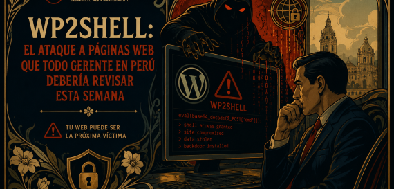 WP2Shell: El ataque a Páginas Web que todo gerente en Perú debería revisar esta semana